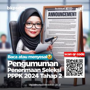 Pengumuman Penerimaan PPPK 2024 Tahap 2 Pelamar Tenaga Non ASN Pemerintah Kabupaten Musi Rawas